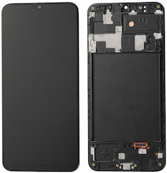 Οθόνη OLED με Πλαίσιο για Galaxy A20 (Μαύρο)