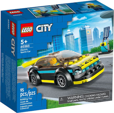 Lego City Electric Sports Car pentru 5+ ani