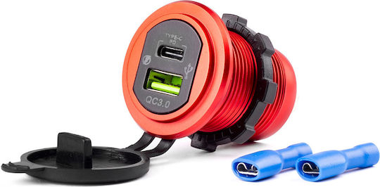 AMiO Zigarettenanzünder-Adapter Auto 12V - 24V