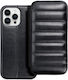 Puffer Book Δερματίνης Μαύρο (iPhone 12 / 12 Pro)