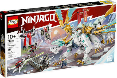 Lego Ninjago Zane’s Ice Dragon Creature pentru 10+ ani