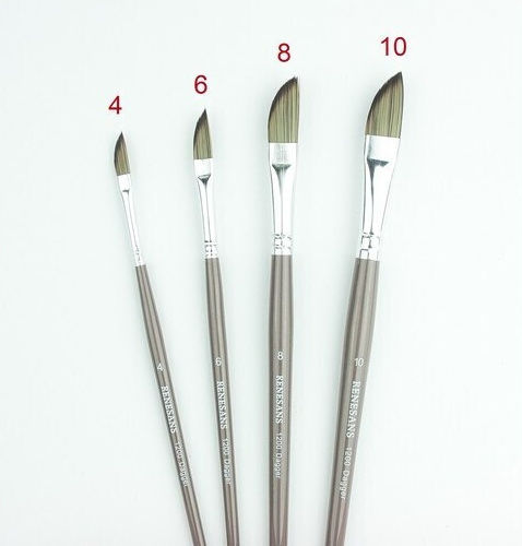 Renesans Gray Line Dagger Πινέλο Ζωγραφικής Πλακέ No8