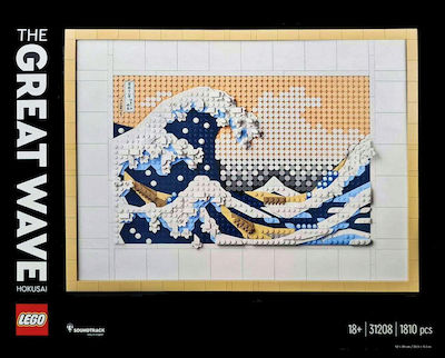 Lego Art Hokusai – The Great Wave for 18+ Years