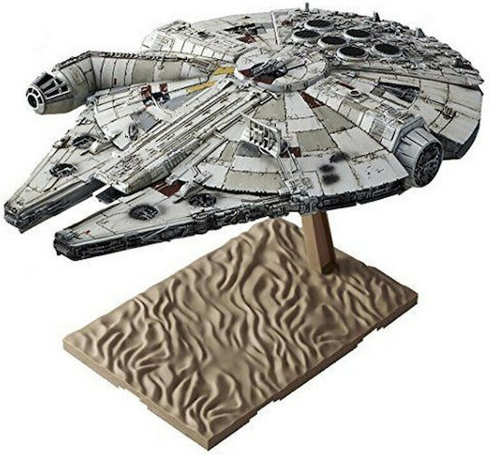 Revell Φιγούρα Μοντελισμού Διαστημόπλοιο Bandai Millennium Falcon 196 Κομματιών σε Κλίμακα 1:144 24.1x18.7x13.4εκ.