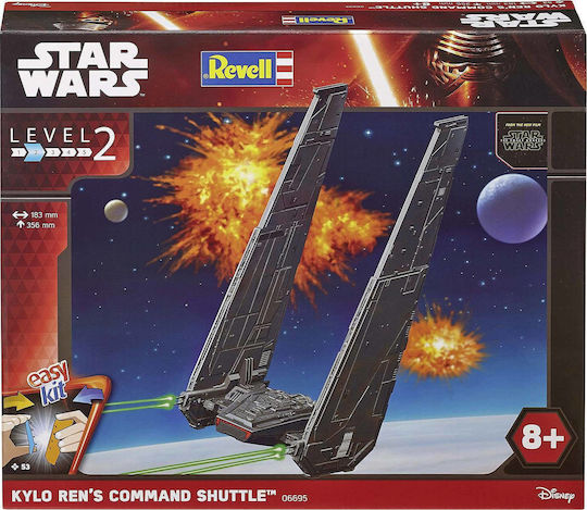 Revell Star Wars Kylo Ren's Command Shuttle Static Model 18.3x35.6cm 53pcs