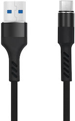 Maxlife MXUC-01 Braided USB 2.0 σε micro USB 1m Μαύρο
