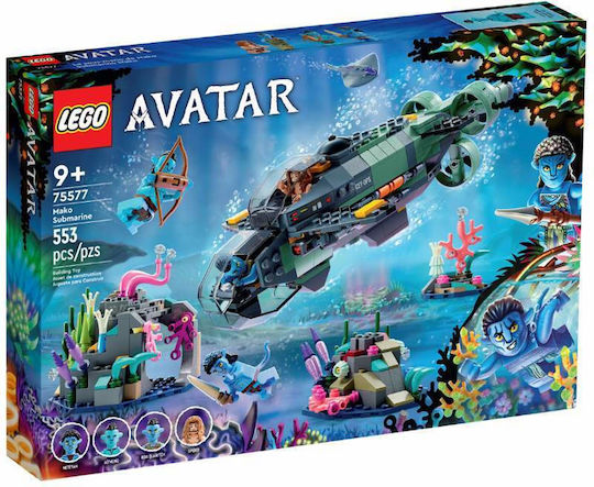 LEGO Avatar Mako Submarine​ για 9+ Ετών 553τμχ