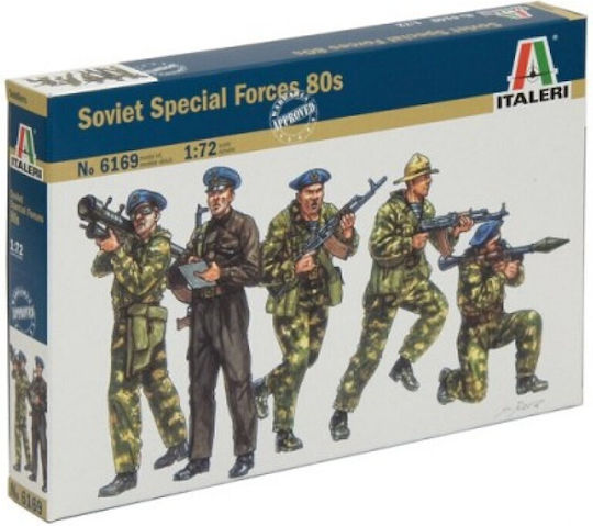 Italeri Μινιατούρες Μοντελισμού Soviet Special Forces 80s σε Κλίμακα 1:72