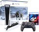 Sony PlayStation 5 825GB & 2nd Dualsense Controller Camo & Charging Dock & God of War: Ragnarok (Voucher) & Gran Turismo 7