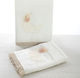 Bellissimo Set Tauföldecken Mond Ecru-Beige 3Stücke