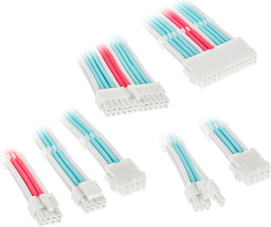 Kolink Core Adept Braided Cable Extension Kit Peripheral - Peripheral Cable Πολύχρωμο COREADEPT-EK-BBP
