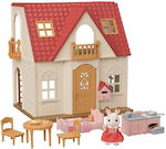 Epoch Toys Miniature Toy New Red Roof Cosy Cottage Starter Home Sylvanian Families for 3+ Years (Various Designs/Assortments of Designs) 1pc