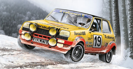 Italeri Φιγούρα Μοντελισμού Αυτοκίνητο Renault 5 Alpine σε Κλίμακα 1:24 16.7εκ.