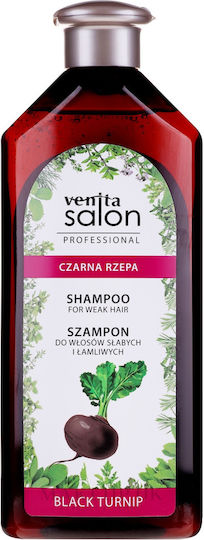 Venita Black Turnip Shampoos gegen Haarausfall für Zerbrechlich Haare 500ml
