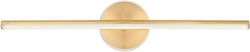 Viokef Camelia Leuchte Badezimmer LED Gold 60.8x6.5cm