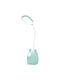 Lucas Rechargeable LED Office Lamp with Flexible Arm in Green Color