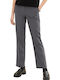 Women's Fabric Trousers Gray