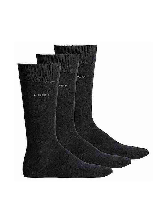 Hugo Boss Solid Color Socks Gray 3Pack