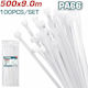 Total Cable Ties Plastic 500mm x 9mm in White Colour (100 pcs)