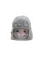 Children's Bag Fluffy Cat Grey