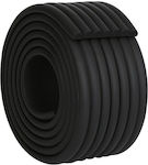 Scudo Protecții de margine căptușite cu închizător Hoop & Loop din Plastic în Culoare Negru 200x8cm 1buc