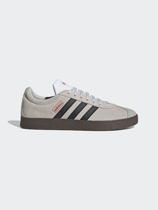 Adidas VL Court Sneakers Grey One / Core Black / Better Scarlet
