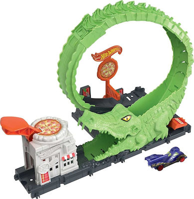 Hot Wheels Gator Loop Attack Track for 4++ Years