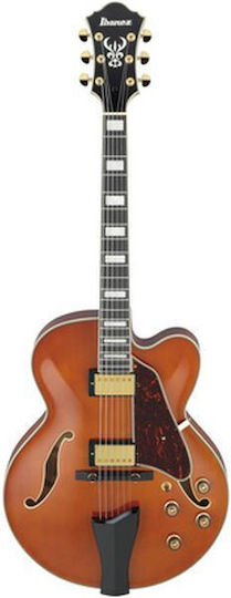 Ibanez AF95-DA Ηλεκτρική Κιθάρα Semiacoustic με HH Διάταξη Μαγνητών Dark Amber