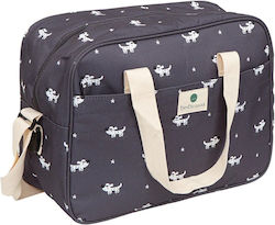 Bimbidreams Shoulder/Hand Diaper Bag Guau Gray 42x18x30cm.