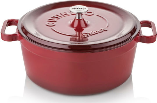 Silver Cookware Дълбока Тенджера от Чугун 14см