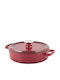 Silver Cookware Ρηχή Κατσαρόλα από Μαντέμι 2.5lt / 24cm