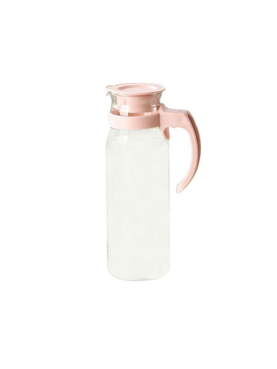 Glass Jug Ροζ 1400ml