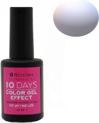 Bioshev Professional 10 Days Color Gel Effect Gloss Βερνίκι Νυχιών Μακράς Διαρκείας Λευκό 246 11ml