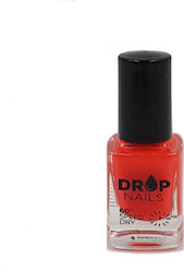 Drop Cosmetics 60'' Speed Dry Gloss Βερνίκι Νυχιών Quick Dry 318 Traffic Orange 13ml