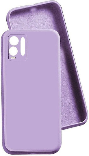 Y21 Y21s Y33s Silky Soft Touch Finish Back Cover Silicone Lilac (Vivo Y21)