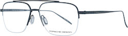 Porsche Design Men's Prescription Eyeglass Frames Black P8359 A