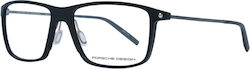 Porsche Design Men's Prescription Eyeglass Frames Black P8336 A