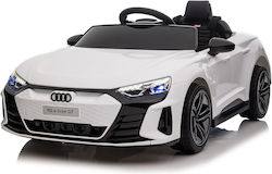 Audi RS e-Tron Kids Electric Car One-Seater with Remote Control 12 Volt White