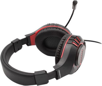 Komc M205 On Ear Căști Gaming Cu Conectivitate 3,5 Mm Roșii Pentru PS4