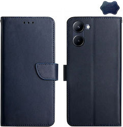 Lite Leather Wallet Blue (Realme C33)