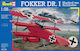 Revell Fokker Dr.I "Richthofen" Modeling Figure Airplane in Scale 1:28