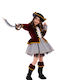 Карнавален Детски Костюм Pirate Girl Of Red Sea
