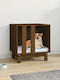 vidaXL Dog Bed Houses Honey 50x40cm