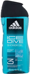 adidas Gel De Duș Ice Dive Pentru Controlul Seb...