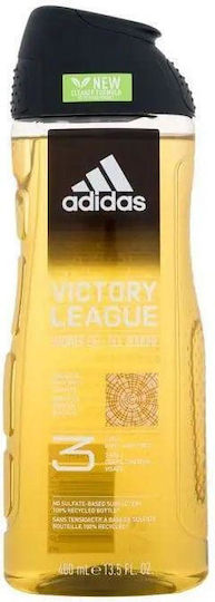 adidas Victory League Bubble Bath Gel for Men with Glycerin 3in1 400ml