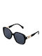 Bolon Damen Sonnenbrille mit Schwarz Kunststoff Gestell und Gray Linse BL3091C10