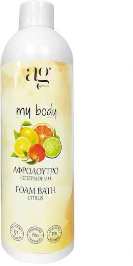 Ag Pharm My Body Creamy Bubble Bath with Glycerin & Citrus Scent 300ml
