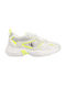 Calvin Klein Retro Tennis SU-Mesh Γυναικεία Chunky Sneakers Λευκά