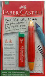 Faber-Castell Mechanical Pencil 2pcs Red