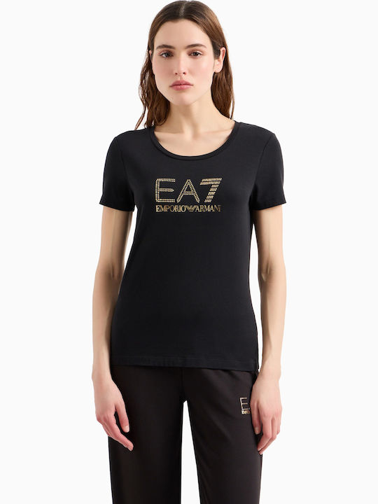 Emporio Armani Γυναικείο T-shirt Μαύρο